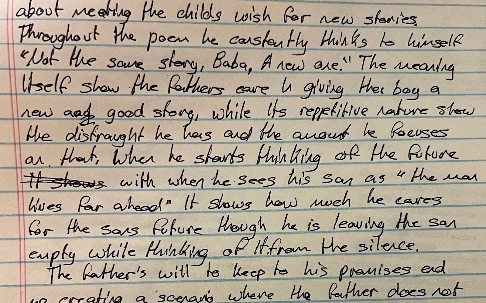 David Vytopil/Irmonus Handwritten Essay